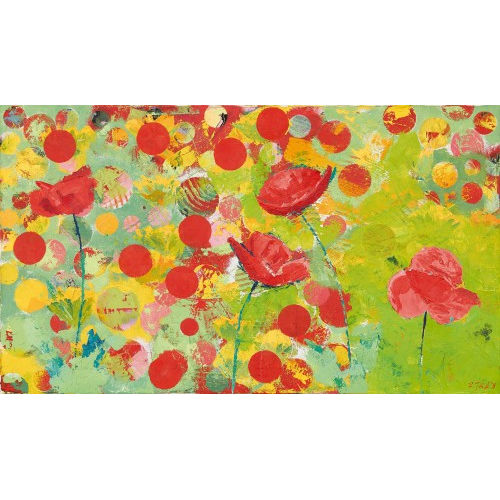 ROLAND FL�CK : Mohnblumen (DOBIASCHOFSKY AUKTIONEN AG)