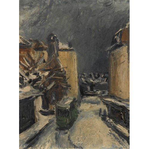 RAOUL DOMENJOZ : 'Place du Molard' (DOBIASCHOFSKY AUKTIONEN AG)