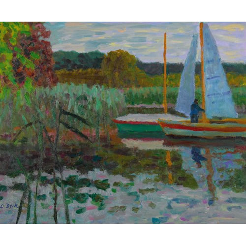LEO DECK : 'Am See' (DOBIASCHOFSKY AUKTIONEN AG)