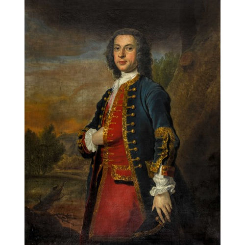 JOSEPH HIGHMORE : Self Portrait as an Officer (DOBIASCHOFSKY AUKTIONEN AG)