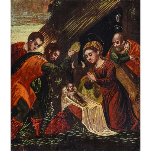 DOMENIKOS) EL GRECO (THEOTOKOPOULOS : Die Anbetung der Hirten (DOBIASCHOFSKY AUKTIONEN AG)