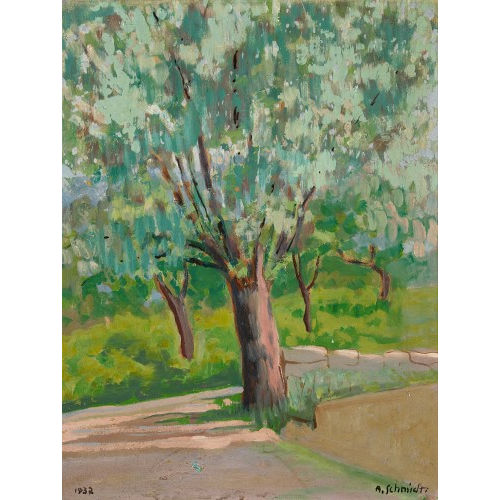 ALBERT SCHMIDT : Parklandschaft (DOBIASCHOFSKY AUKTIONEN AG)
