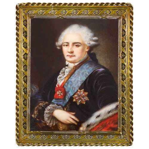 MINIATUR : Bildnis von Stanislaus II. August Poniatowski (1732-1798) (DOBIASCHOFSKY AUKTIONEN AG)