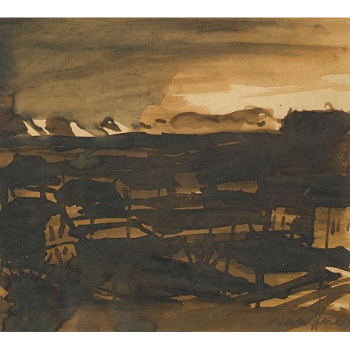 FRED STAUFFER : Emmentaler Landschaft (DOBIASCHOFSKY AUKTIONEN AG)