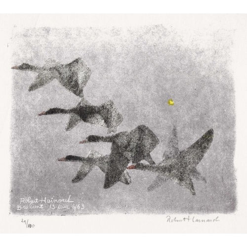 ROBERT HAINARD : Les canards (DOBIASCHOFSKY AUKTIONEN AG)