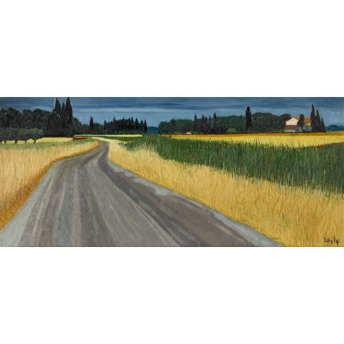 KATHY (EIGTL. THYS-BILL THYS : Sommerliche Feldlandschaft (DOBIASCHOFSKY AUKTIONEN AG)