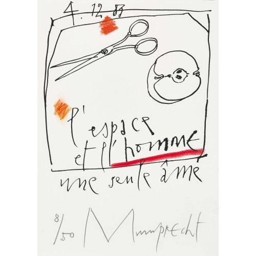 RUDOLF MUMPRECHT : 'l'espace et l'homme' (DOBIASCHOFSKY AUKTIONEN AG)