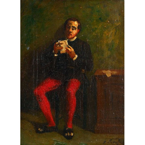 FERDINAND ROYBET : La lettre (DOBIASCHOFSKY AUKTIONEN AG)