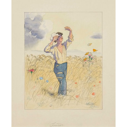 ERNST KREIDOLF : 'Sommer' (DOBIASCHOFSKY AUKTIONEN AG)