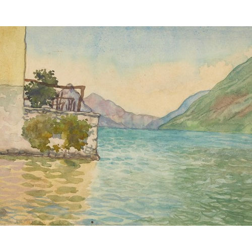 CHARLES-CLOS OLSOMMER : Lac de montagne (DOBIASCHOFSKY AUKTIONEN AG)