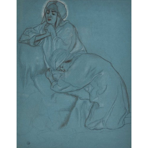 CHARLES-CLOS OLSOMMER : Die Andacht (DOBIASCHOFSKY AUKTIONEN AG)