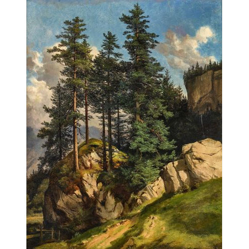 ALEXANDRE CALAME : 'Seelisberg' (DOBIASCHOFSKY AUKTIONEN AG)