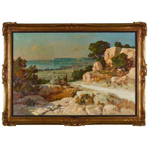 �TIENNE ROBERT : Paysage (DOBIASCHOFSKY AUKTIONEN AG)