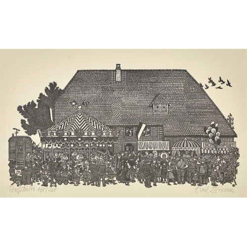 EMIL ZBINDEN : 'Dorfchilibi' (DOBIASCHOFSKY AUKTIONEN AG)