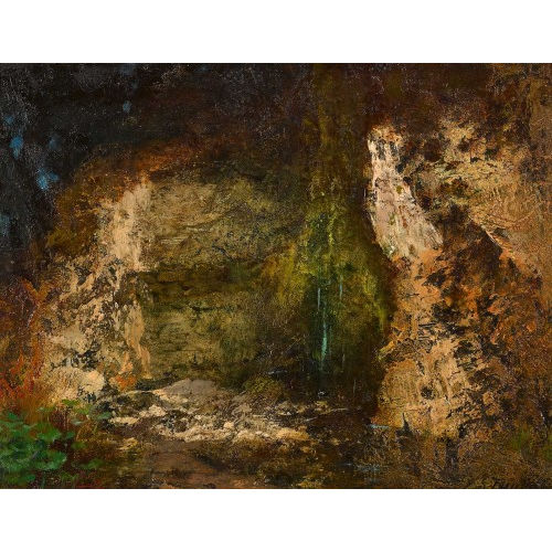 EDUARD PAUL R�DIS�HLI : Felsige Landschaftspartie (DOBIASCHOFSKY AUKTIONEN AG)