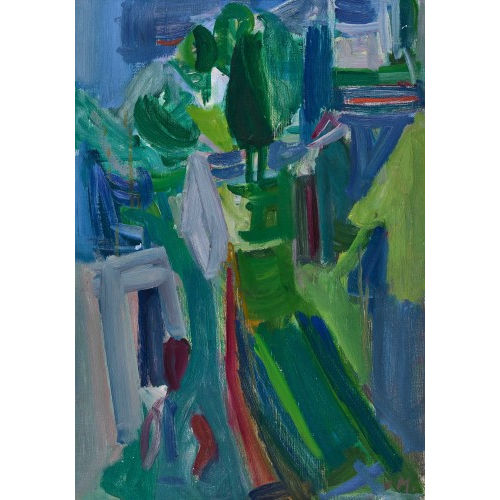 MAX VON M�HLENEN : Expressive Landschaftskomposition (DOBIASCHOFSKY AUKTIONEN AG)