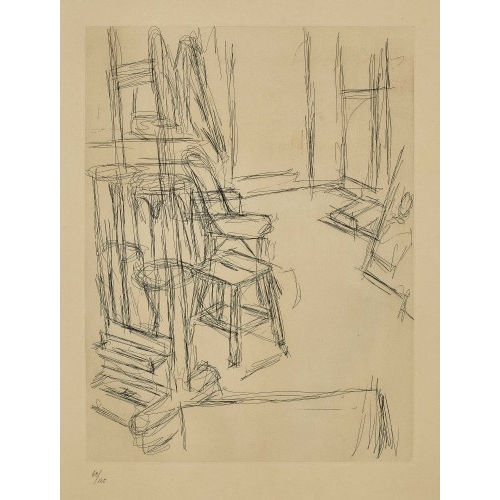 ALBERTO GIACOMETTI : 'L'Atelier au chevalet' (DOBIASCHOFSKY AUKTIONEN AG)