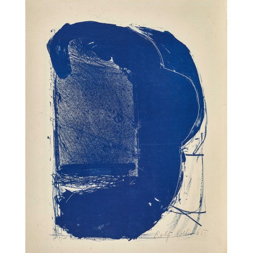 ROLF ISELI : 'Polure Blau' (DOBIASCHOFSKY AUKTIONEN AG)