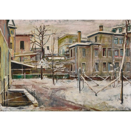 MARTIN LAUTERBURG : 'Winterlandschaft' (DOBIASCHOFSKY AUKTIONEN AG)