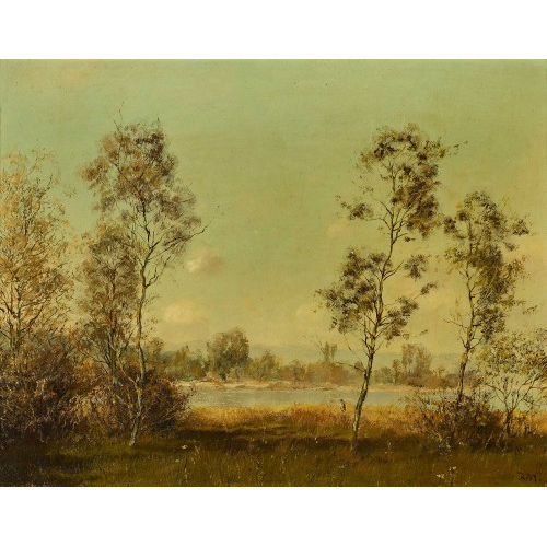 RUDOLF M�LLER : Herbstliche Landschaft (DOBIASCHOFSKY AUKTIONEN AG)