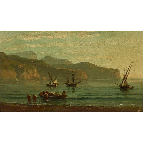 RODOLPHE L�ON BERTHOUD : 'Blick auf Sorrent' (DOBIASCHOFSKY AUKTIONEN AG)