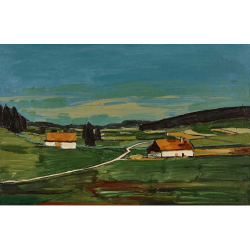 ALBERT SCHNYDER : 'Le chemin sineux' (DOBIASCHOFSKY AUKTIONEN AG)