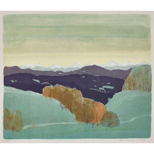 HANS RUEDI SIEBER : Weite Landschaft (DOBIASCHOFSKY AUKTIONEN AG)