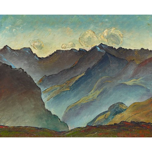 LOUIS D�RR : Berglandschaft (DOBIASCHOFSKY AUKTIONEN AG)