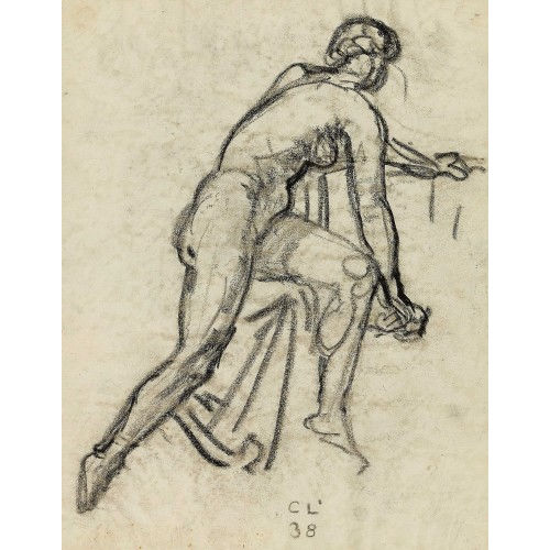 CHARLES L'EPLATTENIER : Frauenstudie (DOBIASCHOFSKY AUKTIONEN AG)