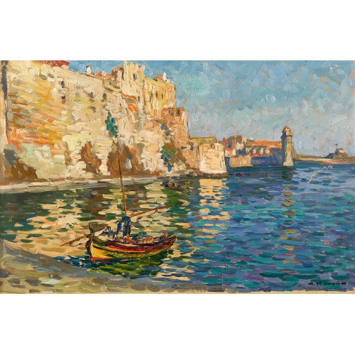ADRIEN HAMON : 'Collioure' (DOBIASCHOFSKY AUKTIONEN AG)