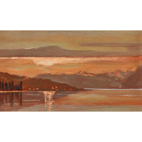 JEAN-PIERRE JUNGO : 'Lever de soleil � Lavaux' (DOBIASCHOFSKY AUKTIONEN AG)
