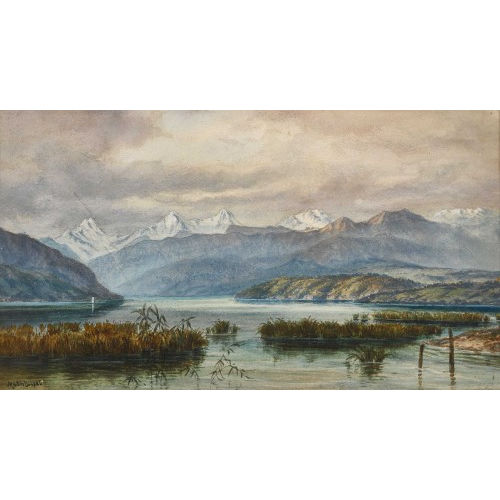 ADOLF METHFESSEL : Berner Alpenpanorama (DOBIASCHOFSKY AUKTIONEN AG)