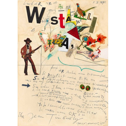 JEAN TINGUELY : Ohne Titel (Willy Stahel) (DOBIASCHOFSKY AUKTIONEN AG)