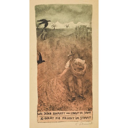 CUNO AMIET : Konvolut (DOBIASCHOFSKY AUKTIONEN AG)