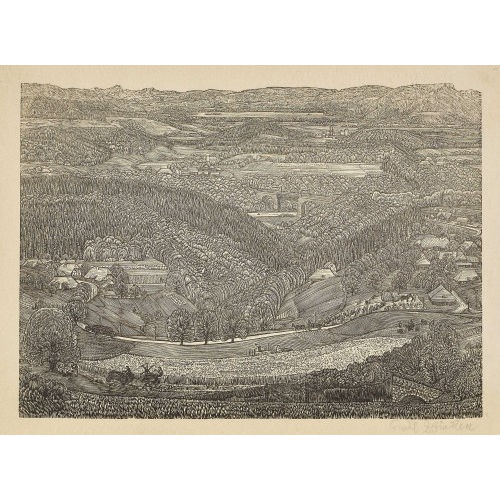 EMIL ZBINDEN : 'Berner Landschaft' (DOBIASCHOFSKY AUKTIONEN AG)