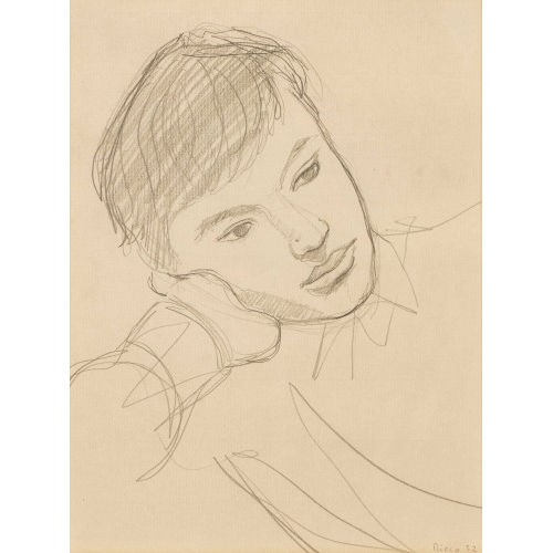 ERICH) RICCO (EIGTL. WASSMER : Portr�t eines vertr�umten Jungen (DOBIASCHOFSKY AUKTIONEN AG)
