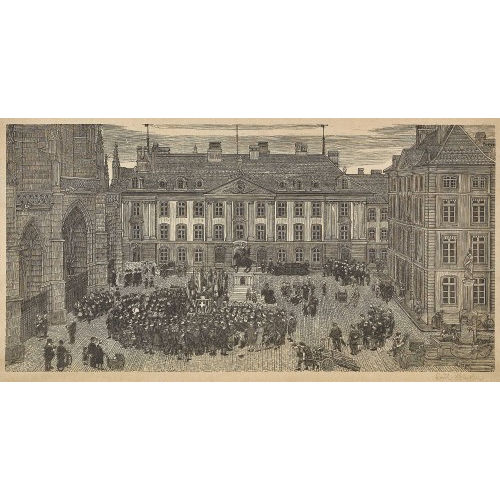 EMIL ZBINDEN : 'M�nsterplatz, Bern' (DOBIASCHOFSKY AUKTIONEN AG)