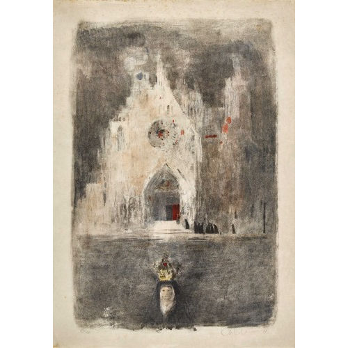 OTTO BACHMANN : Kathedrale (DOBIASCHOFSKY AUKTIONEN AG)