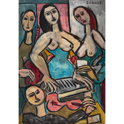HEINRICH ZOBRIST : Les chanteuses (DOBIASCHOFSKY AUKTIONEN AG)