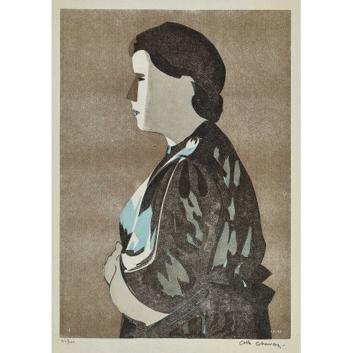 ALBERT CHAVAZ : Femme (DOBIASCHOFSKY AUKTIONEN AG)