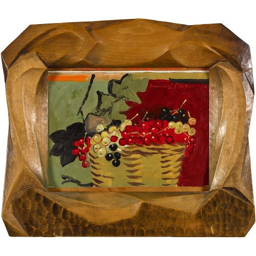 HEINRICH M�LLER : Stillleben mit weissen, roten und schwarzen Johannisbeeren (DOBIASCHOFSKY AUKTIONEN AG)