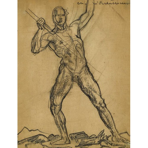 CHARLES L'EPLATTENIER : Speerwerfer (DOBIASCHOFSKY AUKTIONEN AG)