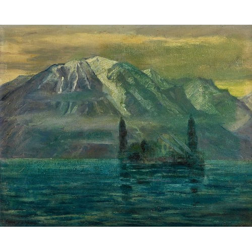 FRAN�OIS GOS : Insel im See (DOBIASCHOFSKY AUKTIONEN AG)