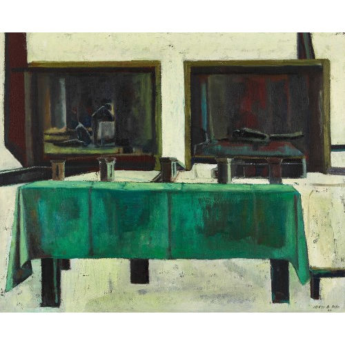 MARC-ANTOINE FEHR : Table et cases pour le moulin (DOBIASCHOFSKY AUKTIONEN AG)