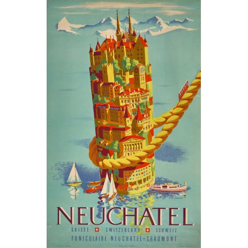 PIERRE-ALEXANDRE JUNOD : 'Neuch�tel' (DOBIASCHOFSKY AUKTIONEN AG)