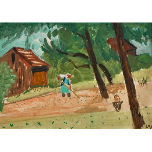 ERNST MORGENTHALER : 'Garten in Meudon' (DOBIASCHOFSKY AUKTIONEN AG)