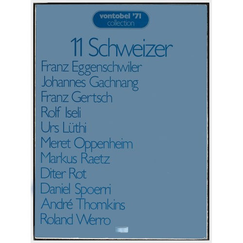 MERET OPPENHEIM : '11 Schweizer' (DOBIASCHOFSKY AUKTIONEN AG)