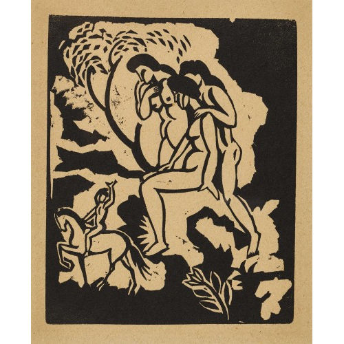 AUGUST MACKE : 'Begr�ssung' (DOBIASCHOFSKY AUKTIONEN AG)