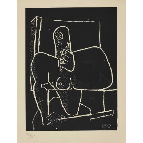 CHARLES-�DOUARD) LE CORBUSIER (EIGTL. JEANNERET : 'Athl�te' (DOBIASCHOFSKY AUKTIONEN AG)