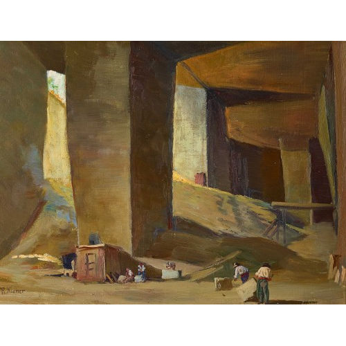 ROBERT KIENER : 'Steinbruch Ostermundigen' (DOBIASCHOFSKY AUKTIONEN AG)